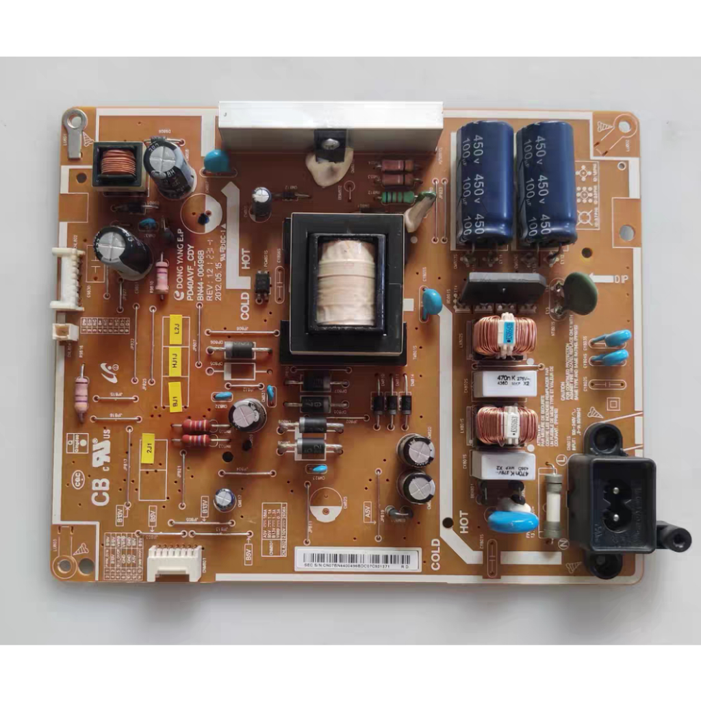 Samsung LED 40 inch TV UA40EH5000R UA40EH5000 power board BN44-00496B ...