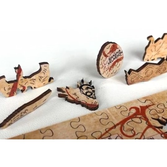 Crafthub Dragons of Westeros - House of the Dragon Wooden Jigsaw Puzzle ...