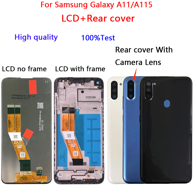 For Samsung Galaxy A11/A115 LCD Display Touch Screen With Frame
