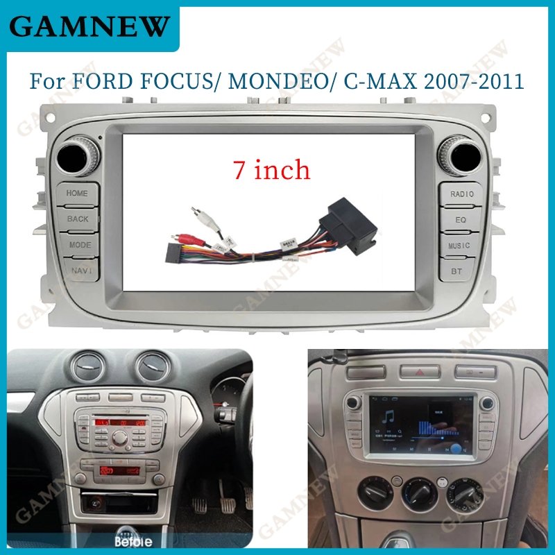 7 Inch Car Frame Fascia Adapter Android Radio Audio Dash Fitting Panel