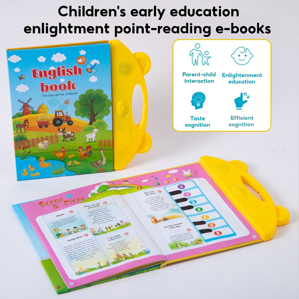 E-BOOK Pronunciation Speaking Learning Book Kid Learning Electric Book ...