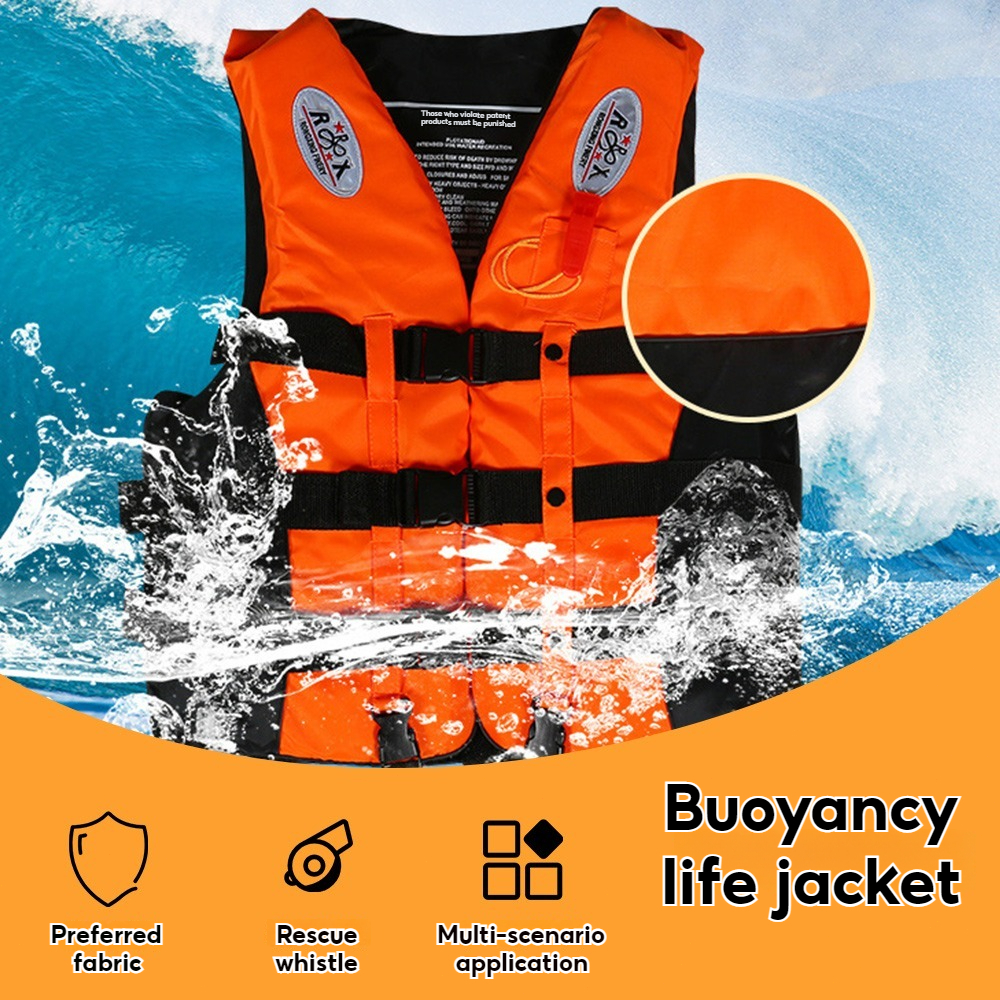 Life Vest Jacket Kids Adults Marine Safety Life Jacket For Outdoor ...