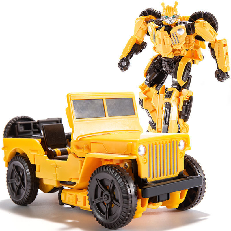 Taiba YS-03C Bumblebee Jeep Vintage Car Transformation Toy Robot Model ...