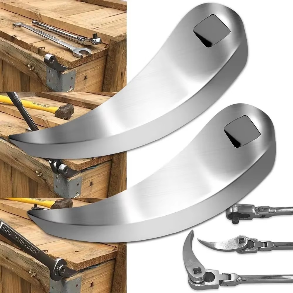 Crowbar Wrench Adapter Ratcheting Leverage Heads Drop Adjustable Angle
