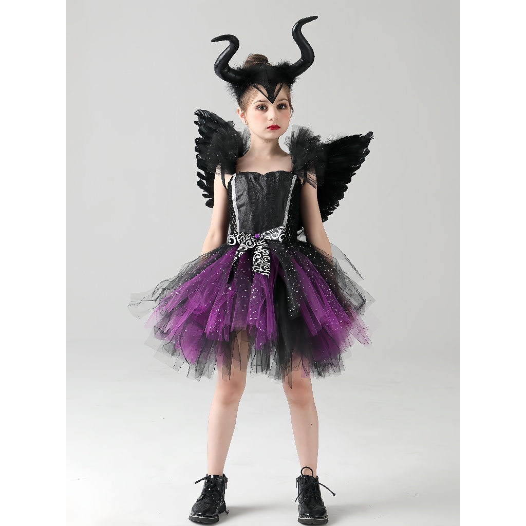 sachin and babi light blue dress Purple Fairy Outfit main image 1