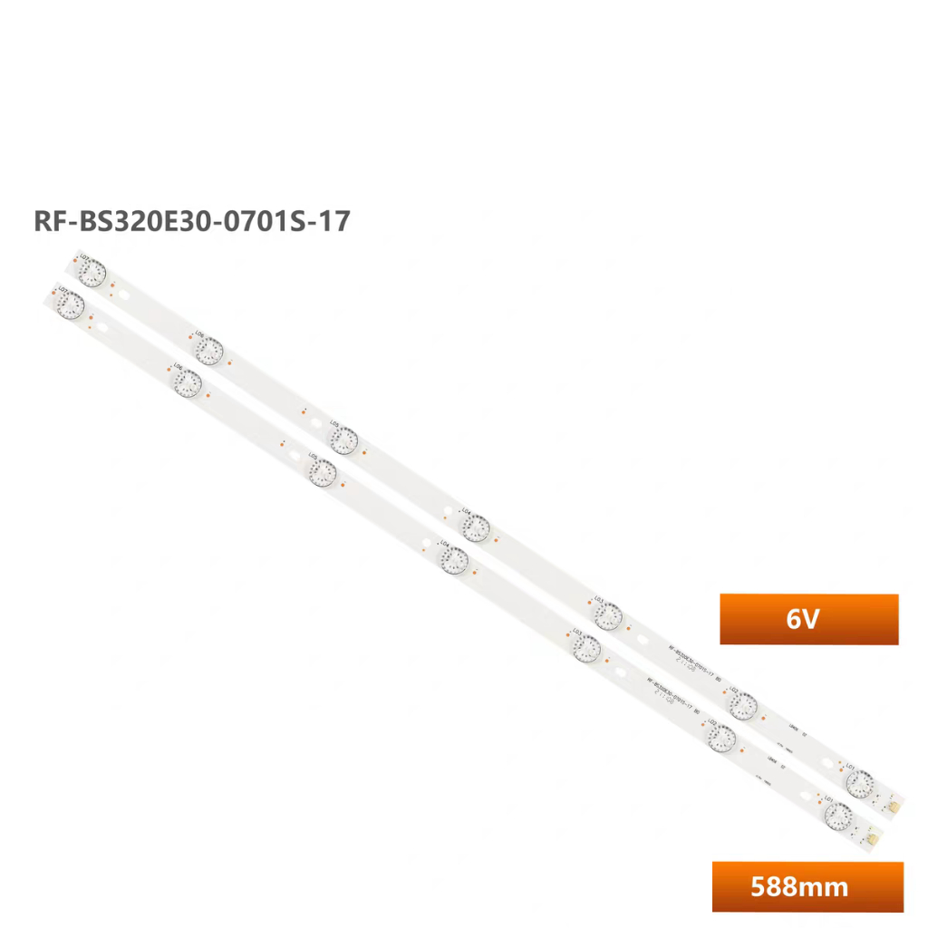 2pcs/set led backlight strip for LED strip light C320X15E6H model RF
