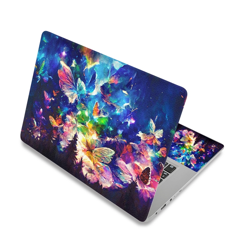 MightySkins Skin For HP 15t Laptop 15.6 (2017) – Butterfly Splash Vinyl Decal Wrap, Protective Matte Finish, Made In USA, Easy Apply & Remove - View #5