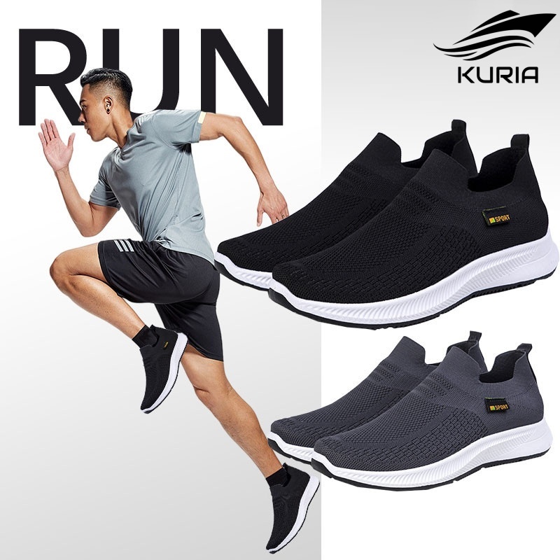 Men Outdoor Running Shoes Breathable Sport Shoes for Men Sneakers Rubber  Casual Shoes Size 40-46