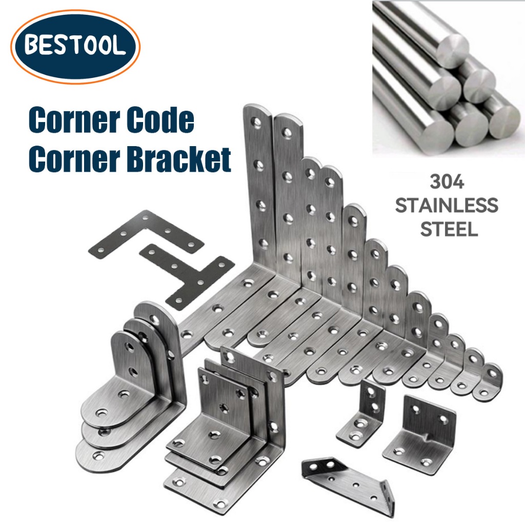 Stainless Steel Heavy Duty Corner Code Corner Bracket for Furniture ...