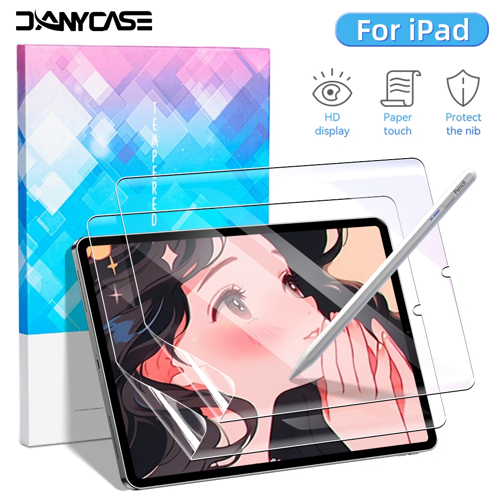 MOBDIK 2 Pack Paperfeel Screen Protector Compatible with iPad A16 11th/10th Generation 2025/2022 iPad