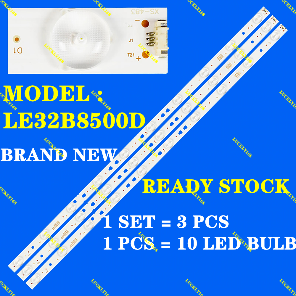 NEW 1 SET HAIER LE32B8500D 32INCH LED TV BACKLIGHT 3PCS 10LED LE32B8500 ...