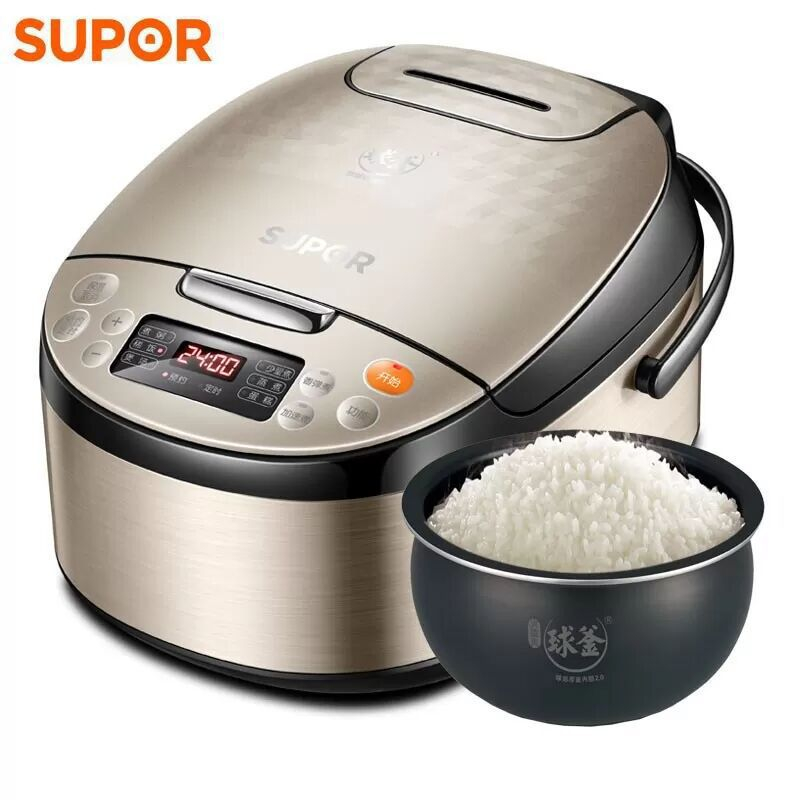 Supor rice cooker household 5L original smart reservation ball kettle ...
