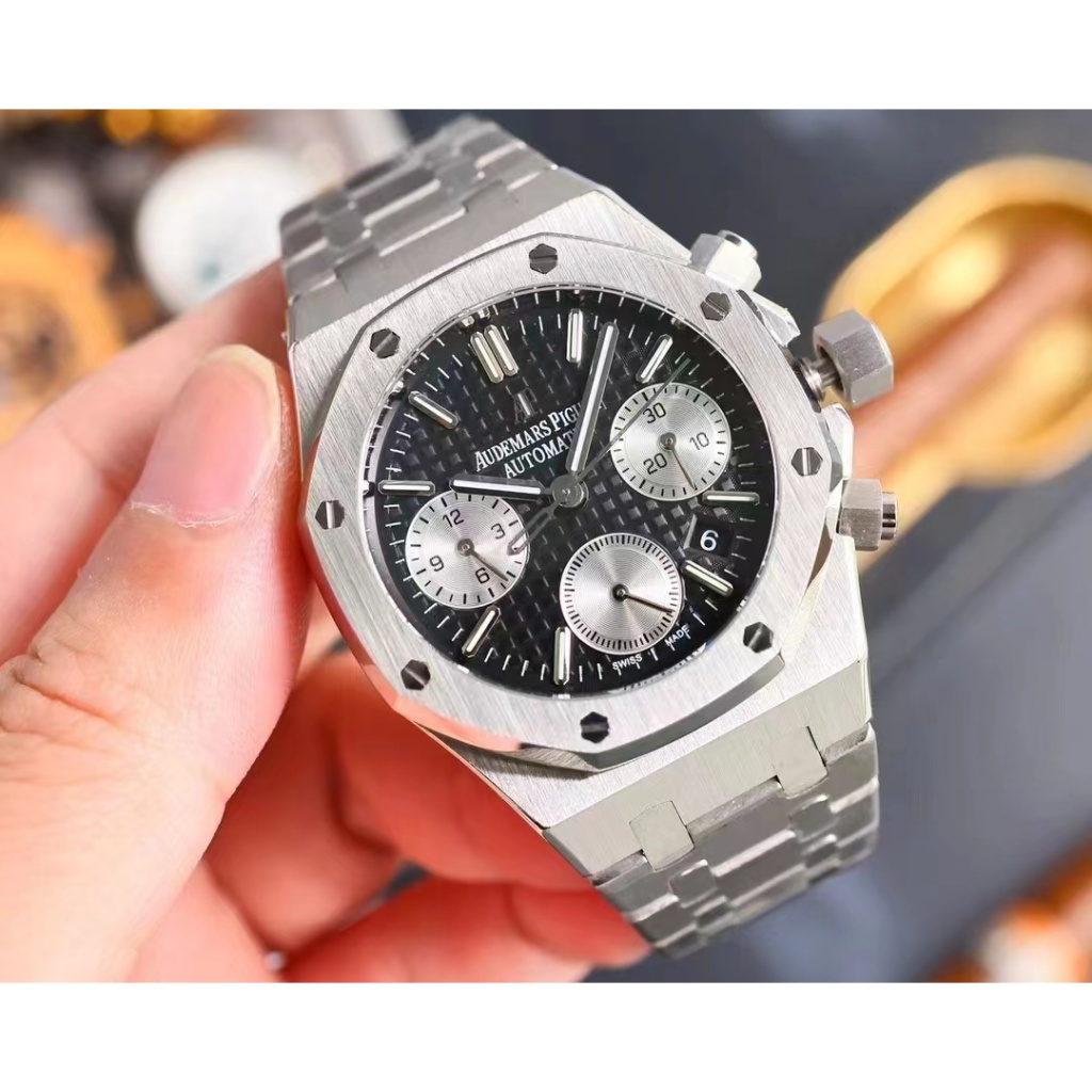 Men Business Steel Belt Simple Calendar Fully Automatic Analog Watch Business Men's Machinery Watch