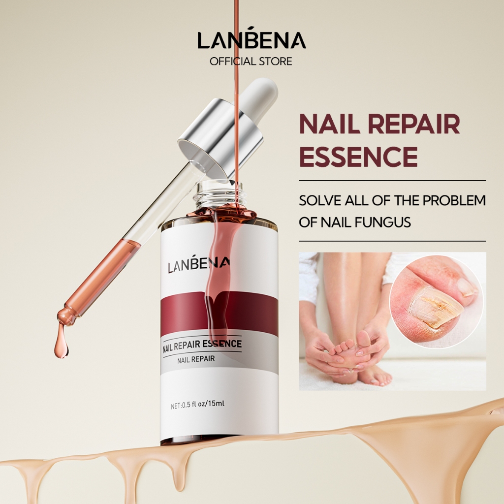 Lanbena Nail Repair Essence Serum Fungal Treatment Remove Onychomycosis ...
