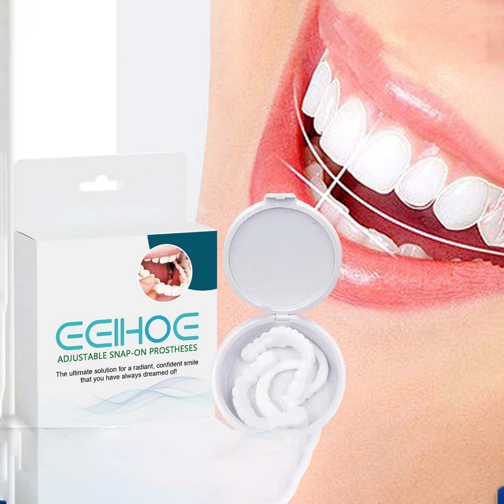 EELHOE adjustable snapon dentures to modify teeth complete teeth and