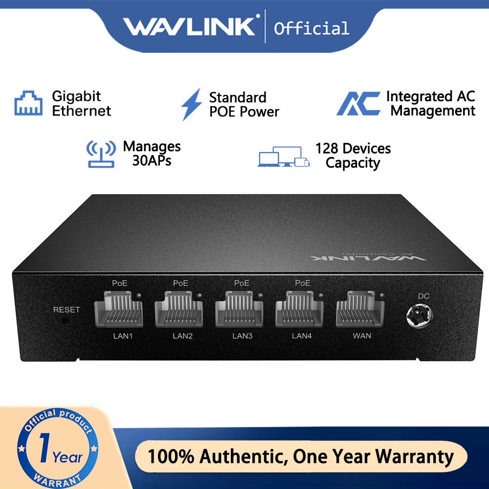 Wavlink WN531A6 Dual Band WiFi Router – 2100Mbps, 5 Gigabit Ports, USB 3.0, Access Point Mode