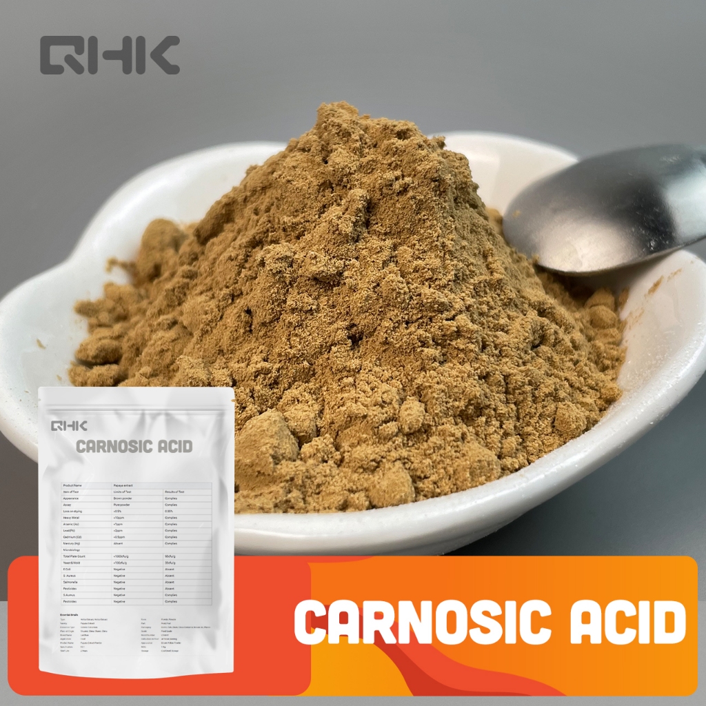 Factory supply rosemary extract carnosic acid 10 25 1kg packaging
