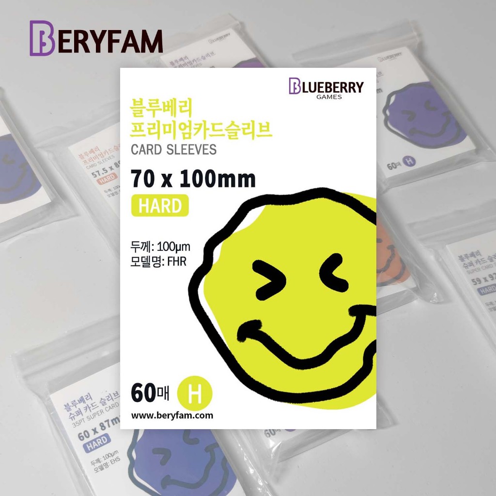 60pcs Blueberry Sleeves 70x100mm Kpop Photocard Hard Protector Card Lomo Card  Sleeves BERYFAM | Shopee Philippines