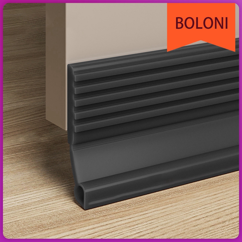 Seal Strip Door Bottom Gap Silicone Rubber Door Draft Strip Stopper 