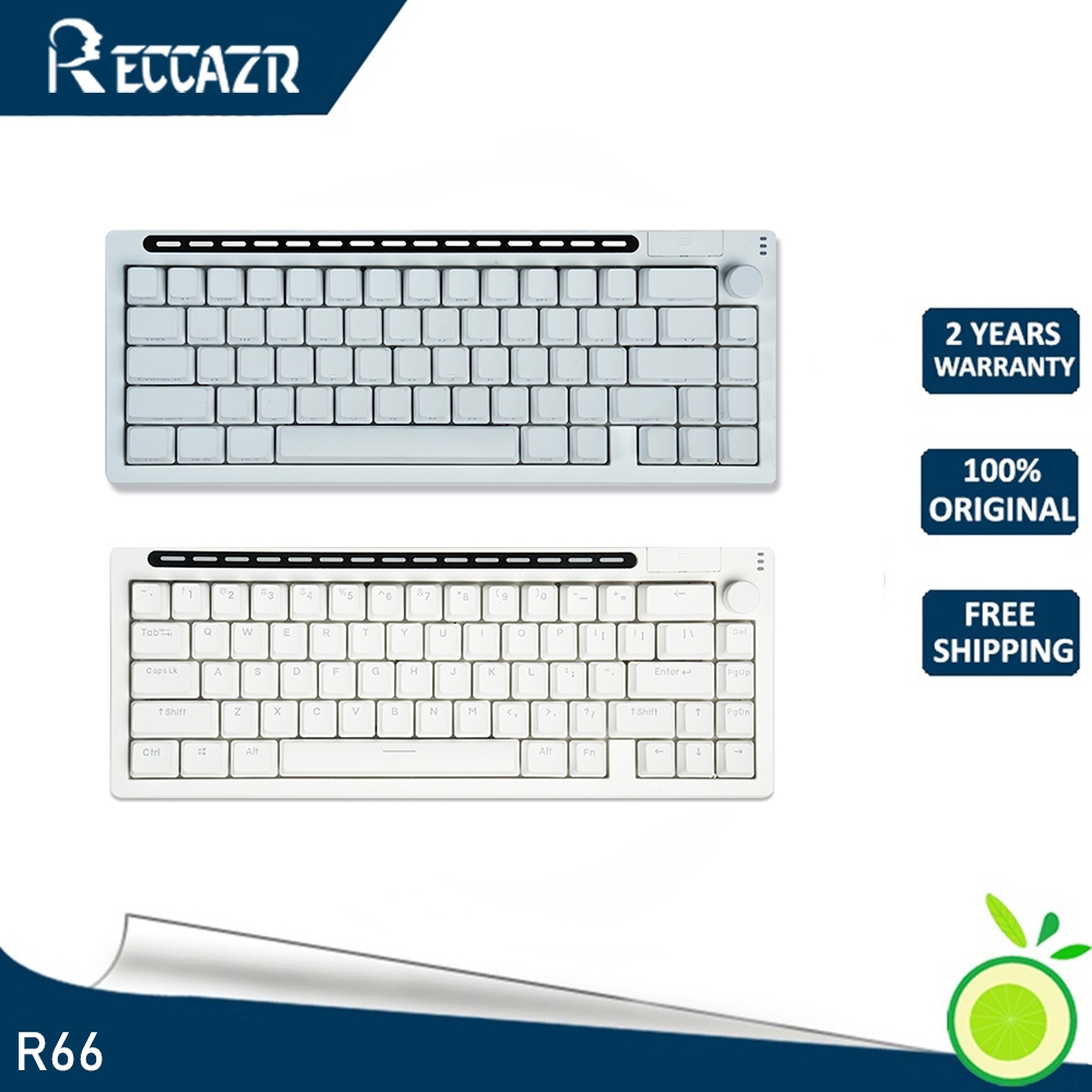 RECCAZR R66 Bing Qing Yu Run pure white theme product customized voice ...