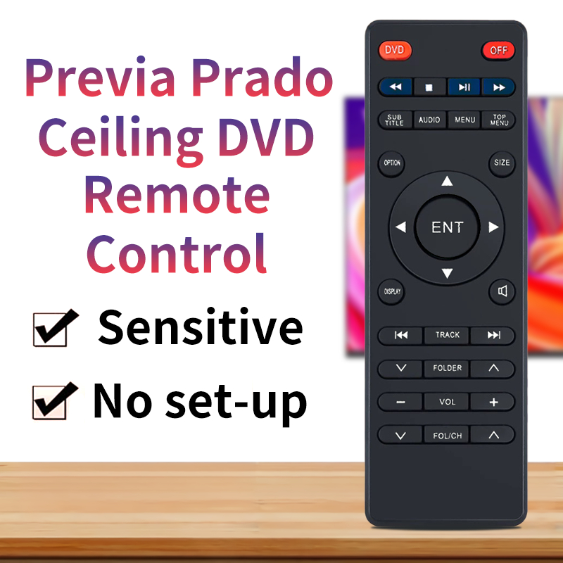 Remote Control For 2007-2012 Toyota Previa Or Prado Rear Row ...