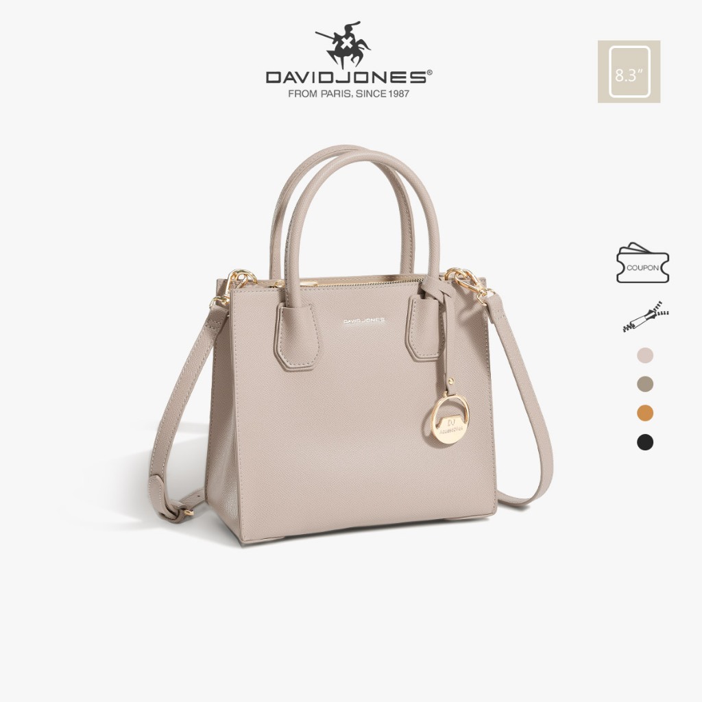 David Jones PU Leather Crossbody Bag