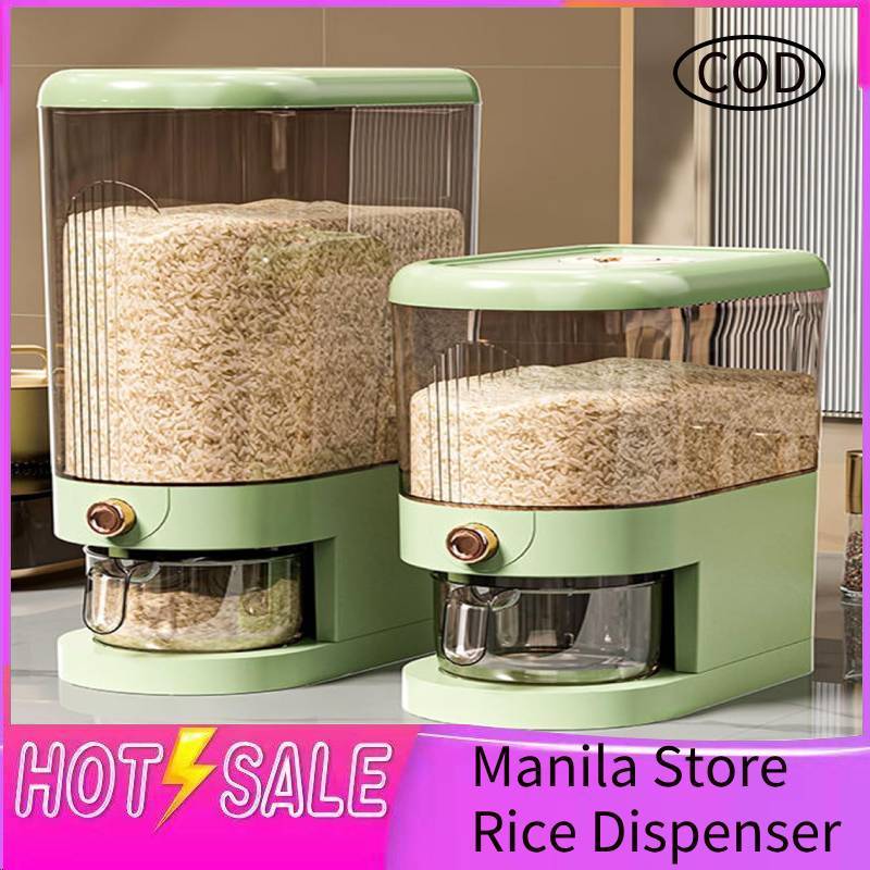 aesthetic kitchen essentials,Clear Rice Dispenser, 20L Rice Storage ...