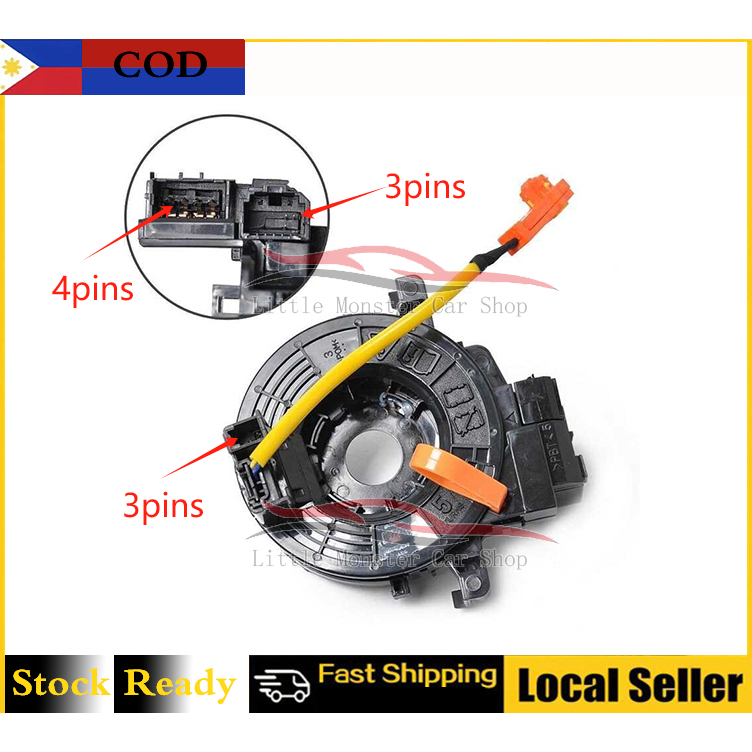 NEW Spiral Cable / Clock Spring Toyota Fortuner / Hi-Lux / Innova 2005 ...