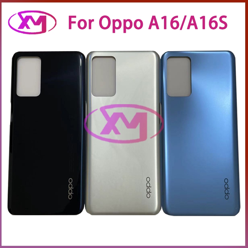 For OPPO A16 A16S CPH2269 CPH2271 Battery Back Cover Plastic