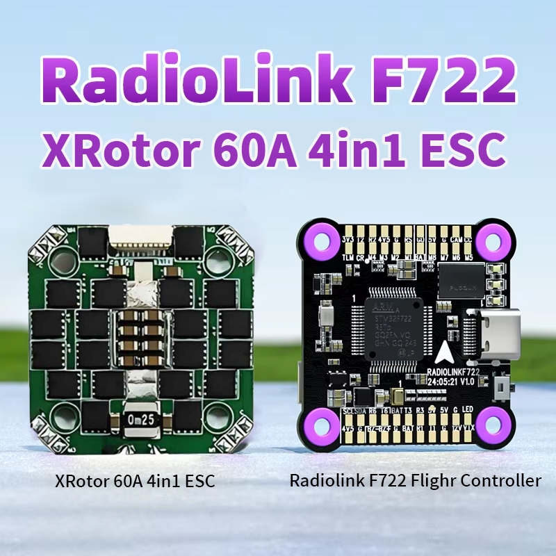 Radiolink 722 Racing Flight Controller OSD Integrated for 2-8 Axis ...