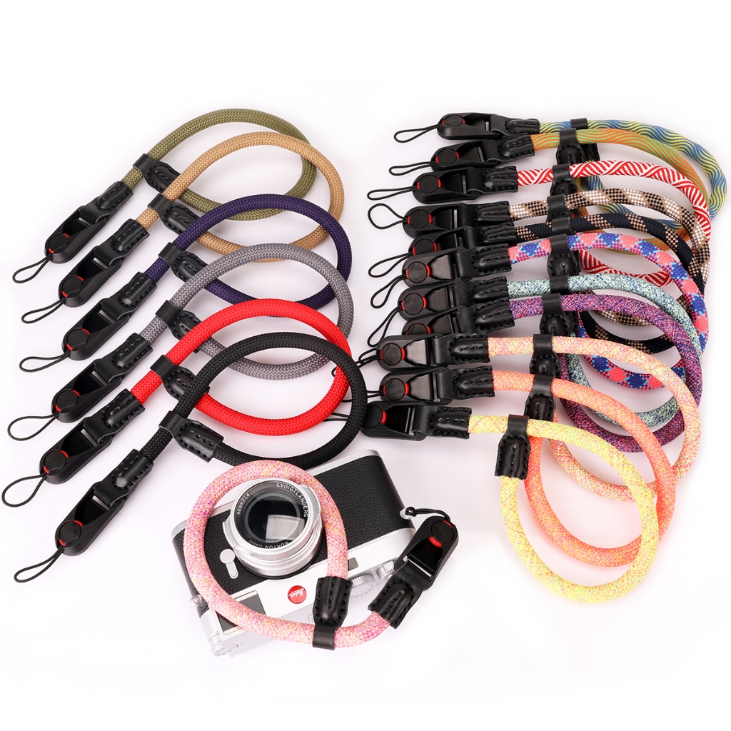 Quick Release Camera Wrist Strap Nylon Round Rope Belt Camera ...