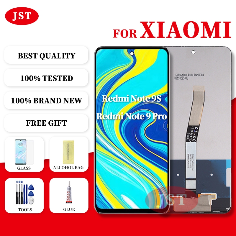 For Xiaomi Redmi Note 9S Note 9 Pro LCD Display Touch Screen | Shopee ...