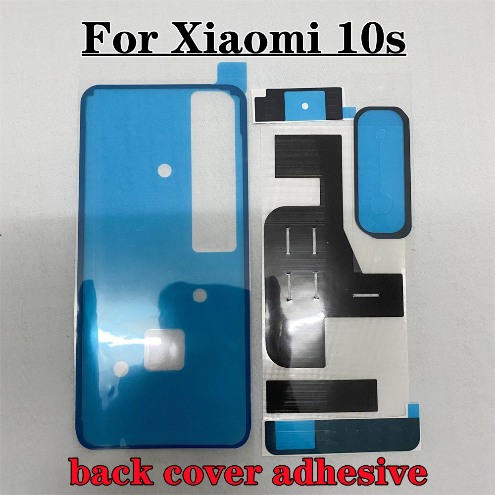 For Xiaomi Mi 10s Rear Camera Sticker Back Cover Adhesive Back Housing ...