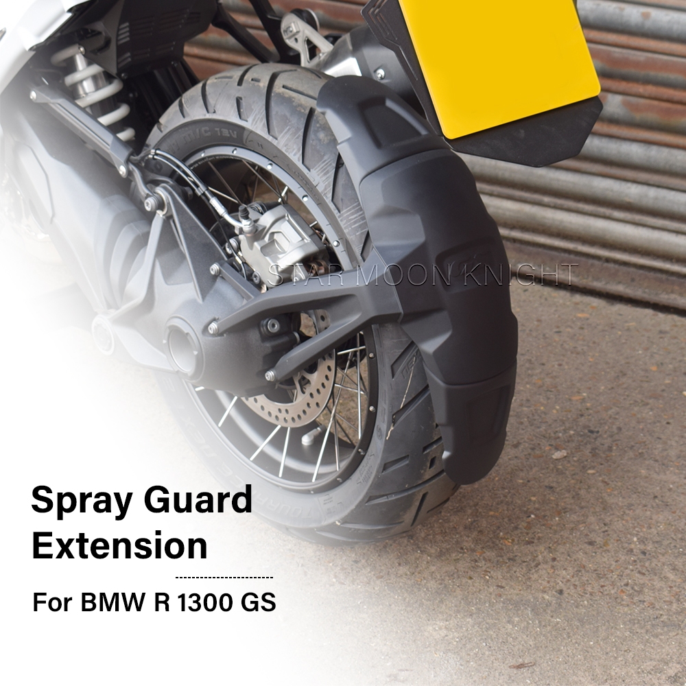 Plaque D'extension Béquille Latérale En Aluminium CNC Pour BMW R1300GS / R1300GS Adventure (2023-2025) - Noir - Stabilisation Moto - 4