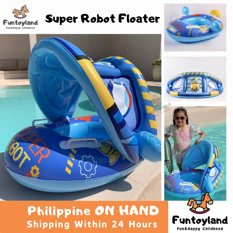 Inflatable Kids Salbabida Floater Super Robot Green Dinosaur Pink ...