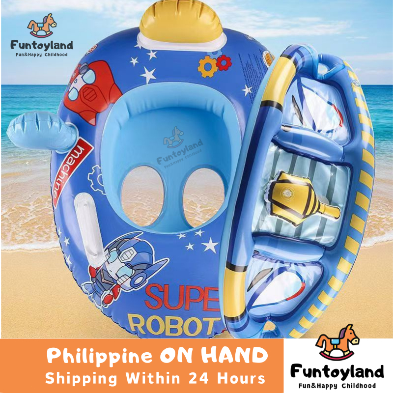 Inflatable Kids Salbabida Floater Super Robot Green Dinosaur Pink ...