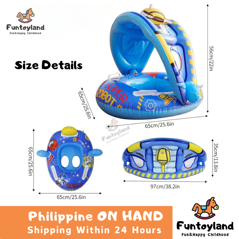 Inflatable Kids Salbabida Floater Super Robot Green Dinosaur Pink ...