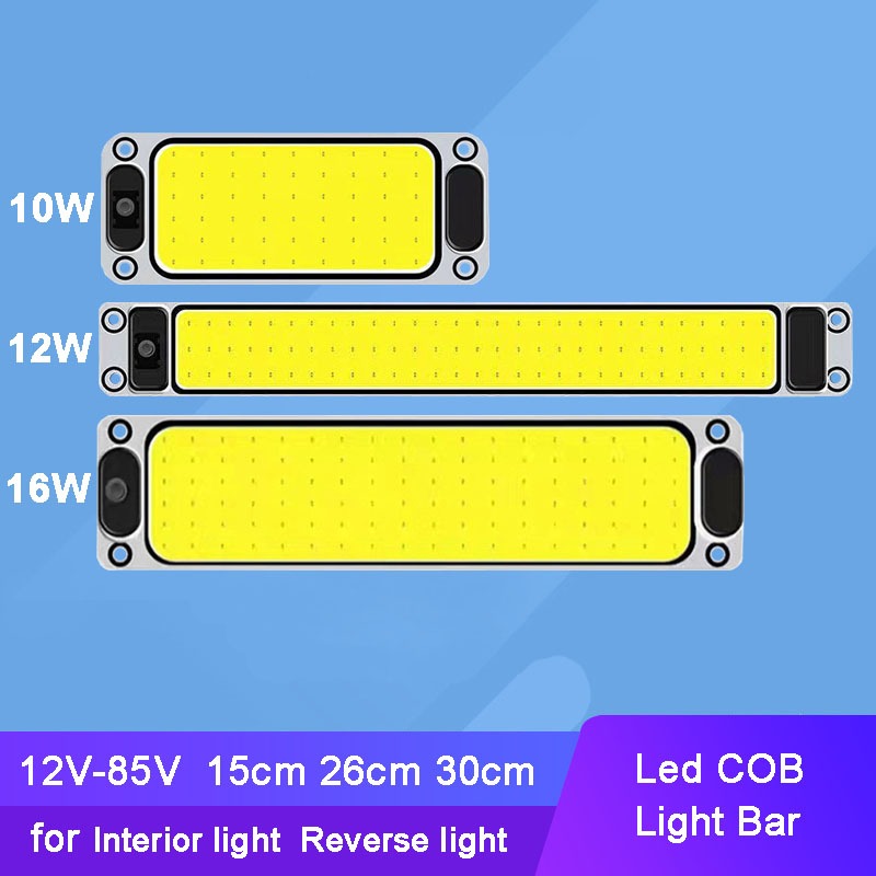 DC 12V 24V 48V 72V 15cm - 30cm Led COB Light Bar for Interior light ...