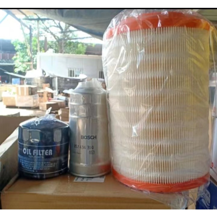 TRANSVAN PMS SET OIL FILTER,FUEL FILTER,AIRFILTER | Shopee Philippines