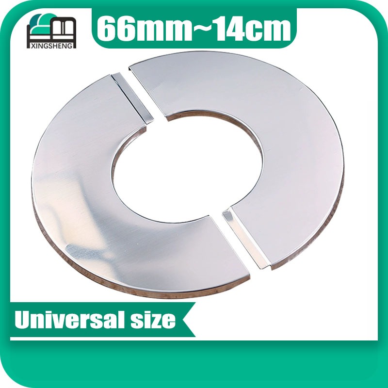 Faucet stainless steel decorative cover split stainless steel mixing