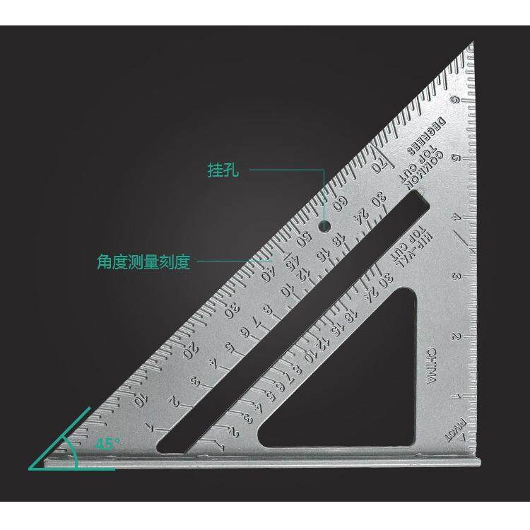 Versatile Metal Square Ruler for Various Applications | Shopee Philippines