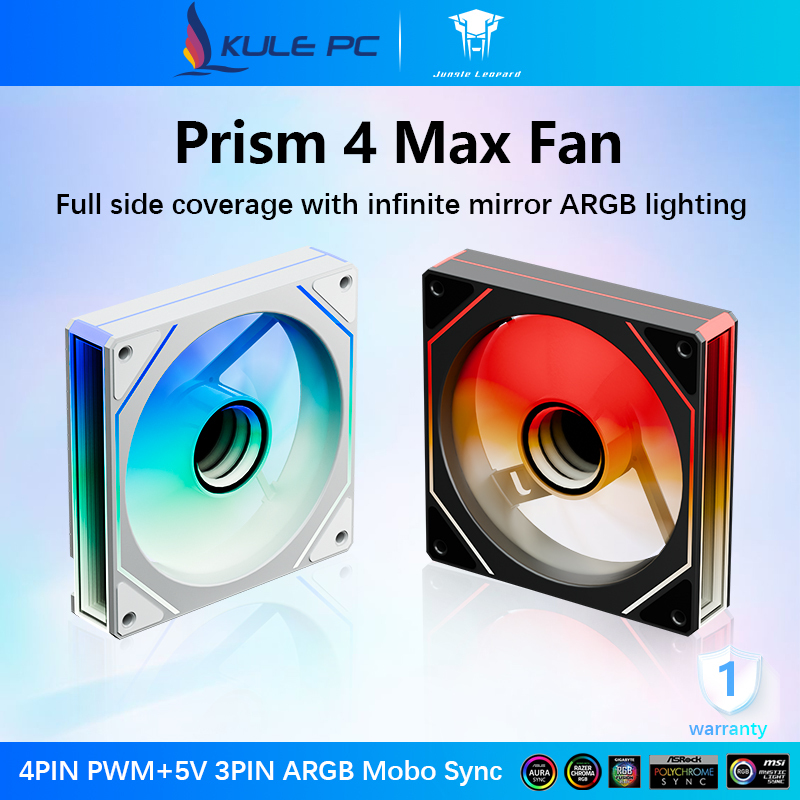 Jungle Leopard Prism 4MAX ARGB CPU Fan 120mm 5V 3PIN ARGB 4PIN PWM ...