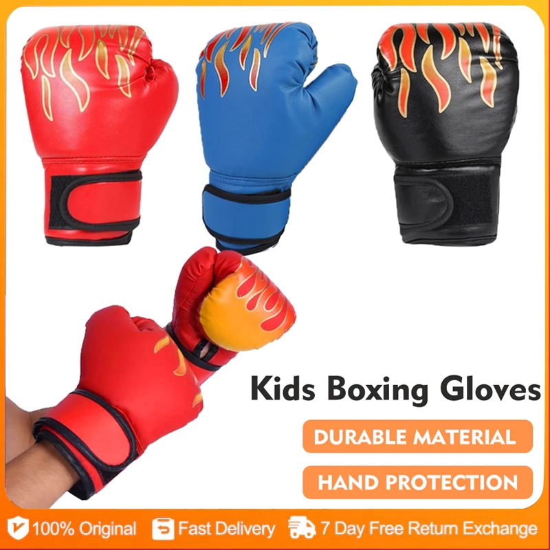 Kids Boxing Gloves Sanda Training Glove Kickboxing Gloves Kick Punching