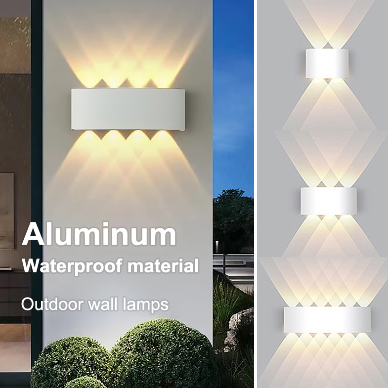 Aluminum LED IP65 Waterproof Wall Light Up and Down Lighting, Indoor ...