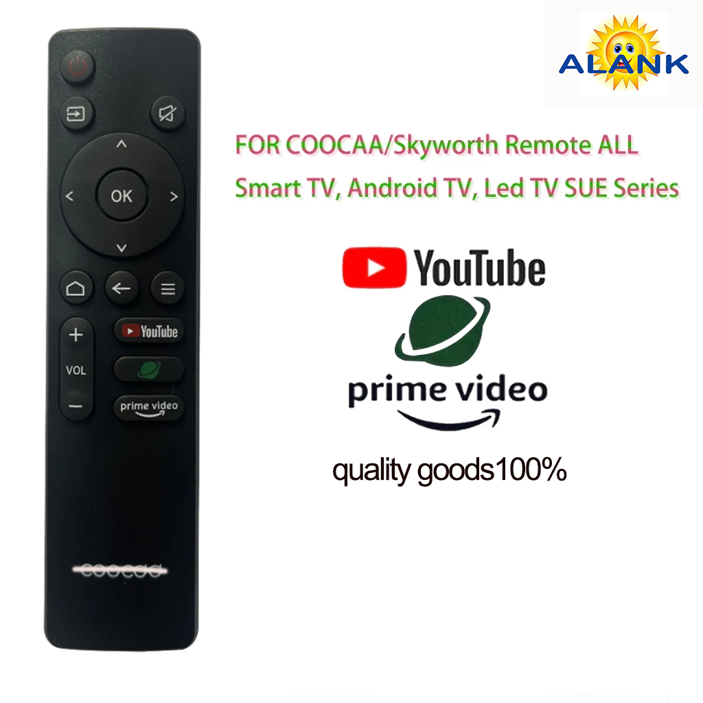 ALANK- (Genuine 100%) Suitable for CooCaa Smart TV Remote Control ...