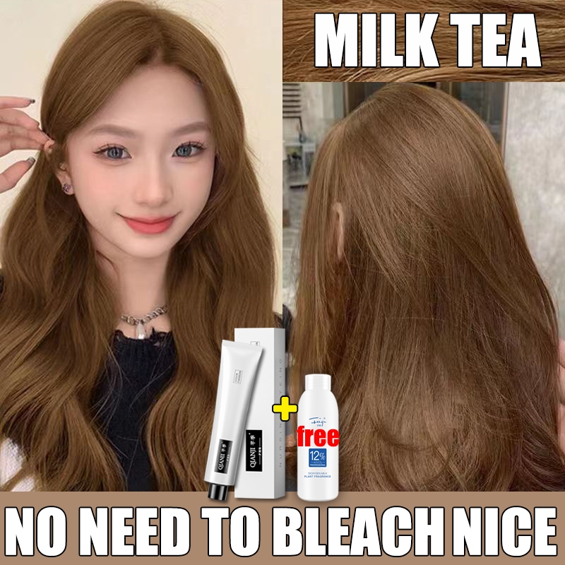 No need to bleach Hair Dye 100ml*2 6 popular colors organic hair color