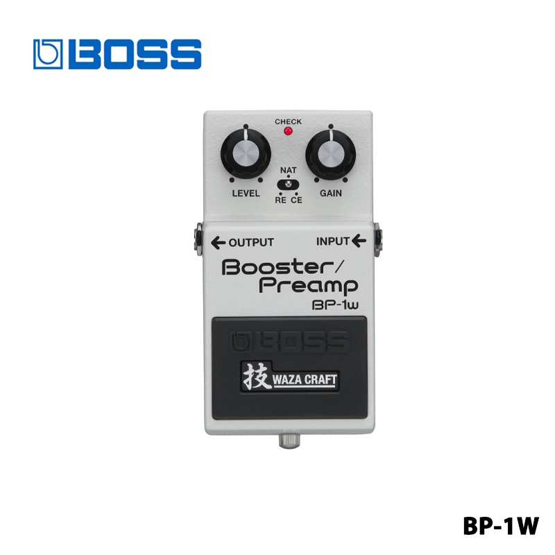 BOSS BP1W Boost Overdrive and Preamp Guitar Effects Pedal BP 1W