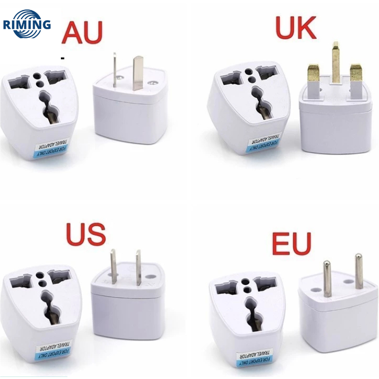 1PC Universal US UK AU To EU Plug USA To Euro Europe Travel Wall AC