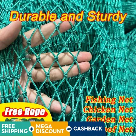 50meters/100meters RANGE NET 1/1.25/1.5 inch 6-9Feet FREE 200 METER ...