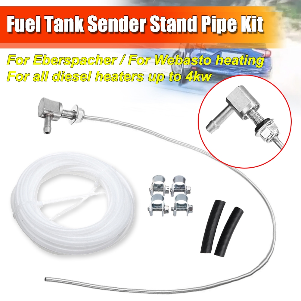 Car Heater Fuel Stand Pipe For asto Eberspacher VW T5 T6 Hose Gas Tank Pick up Clip Pipe Tube